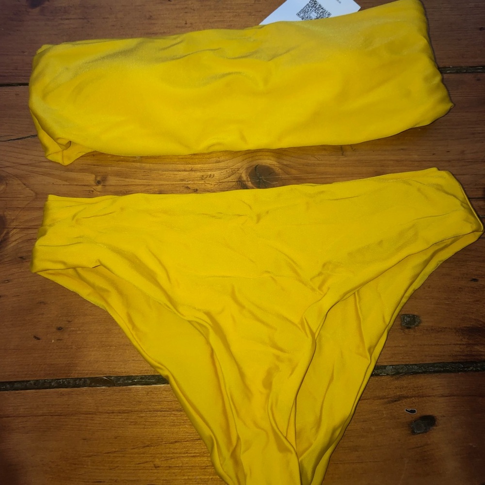 strapless bikini
